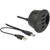 DeLOCK In-Desk Hub 4 Port USB 3.0 usb-hub 