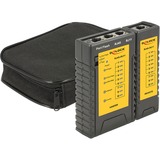 DeLOCK Kabeltester RJ45 / RJ12 + Portfinder Zwart