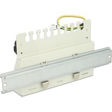 DeLOCK Keystone Desktop Patch Panel 12 Port patchpaneel Wit