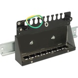 DeLOCK Keystone Desktop Patch Panel 8 Port patchpaneel Zwart, 43338