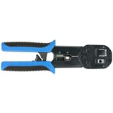 DeLOCK RJ45 Crimp + Cut set krimptang Zwart/blauw