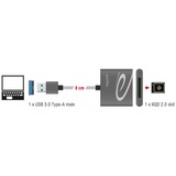 DeLOCK USB 3.0 kaartlezer voor XQD 2.0 geheugenkaarten Antraciet