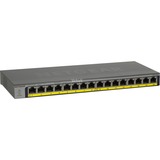 Netgear GS116LP 16-Port PoE/PoE+ Gigabit Ethernet Unmanaged Switch 