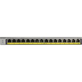 Netgear GS116LP 16-Port PoE/PoE+ Gigabit Ethernet Unmanaged Switch 