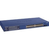 Netgear GS724TP switch blauw