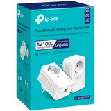 TP-Link TL-PA7017P KIT AV1000 Gigabit Powerline Starterkit Wit