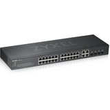 Zyxel GS1920-24v2 24-Port GbE Smart Managed Switch Zwart