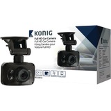 Konig 1.5" Dashboard-Camera dashcam Zwart, USB