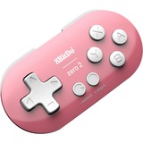 8BitDo Zero 2 Pink Edition gamepad Pink, Bluetooth