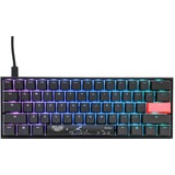 Ducky Mecha Mini RGB, gaming toetsenbord Zwart, US lay-out, Cherry MX Silent, RGB leds, 60%, PBT double-shot