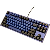 Ducky One 2 Horizon TKL DKON1887, gaming toetsenbord Donkerblauw/blauw, US lay-out, Cherry MX Brown, TKL, PBT double-shot