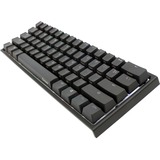 Ducky One 2 Mini RGB DKON1861ST, gaming toetsenbord Zwart/wit, US lay-out, Cherry MX Brown, RGB leds, 60%, PBT double-shot