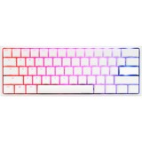 Ducky One 2 Mini RGB Pure White DKON1861ST, gaming toetsenbord Wit, US lay-out, Cherry MX Red, RGB leds, 60%, PBT double-shot