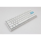 Ducky One 2 Mini RGB Pure White DKON1861ST, gaming toetsenbord Wit, US lay-out, Cherry MX Red, RGB leds, 60%, PBT double-shot