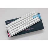 Ducky One 2 Mini RGB Pure White DKON1861ST, gaming toetsenbord Wit, US lay-out, Cherry MX Red, RGB leds, 60%, PBT double-shot