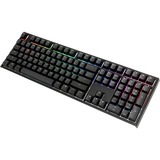 Ducky One 2 RGB DKON1808ST, gaming toetsenbord US lay-out, Cherry MX Blue, RGB leds, PBT double-shot