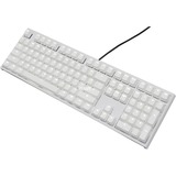 Ducky One 2 White DKON1808S, gaming toetsenbord Wit, US lay-out, Cherry MX Brown, Witte leds, PBT Double Shot