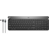 Logitech Craft, toetsenbord Donkergrijs, US-International, Bluetooth