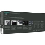 Logitech Craft, toetsenbord Donkergrijs, US-International, Bluetooth
