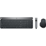 Logitech Craft, toetsenbord Donkergrijs, US-International, Bluetooth