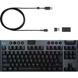 Logitech G915 TKL LIGHTSPEED Wireless RGB Mechanical Gaming Keyboard Zwart, US lay-out, GL Linear, LIGHTSYNC RGB