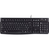 Logitech Keyboard K120 for Business US-International lay-out (QWERTY), Rubberdome