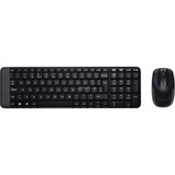 Logitech MK220 draadloze desktopset EU lay-out (QWERTY), Rubberdome