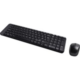 Logitech MK220 draadloze desktopset EU lay-out (QWERTY), Rubberdome