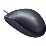 Logitech Mouse M90 Donkergrijs, 1000 dpi, Retail