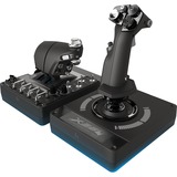 Logitech X56 H.O.T.A.S. gaming hotas Zwart