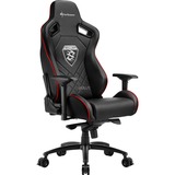 Sharkoon SKILLER SGS4 Gaming Seat gamestoel Zwart/rood
