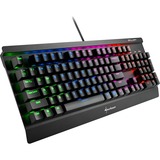 Sharkoon Skiller Mech SGK3, gaming toetsenbord Zwart, US lay-out, Kailh Red, RGB leds