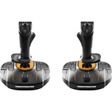 Thrustmaster T.16000M FCS Space Sim Duo joystick Zwart/oranje, PC