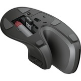 Trust Verro Ergonomic Wireless Mouse Zwart/grijs, 23507, 600 - 1600 dpi