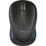 Trust Yvi FX Wireless Mouse Zwart, 22333, 800 - 1600 dpi, Meerkleurige leds