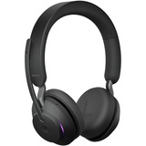 Jabra Evolve2 65 on-ear headset Zwart, UC, USB-C