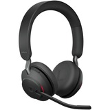 Jabra Evolve2 65 on-ear headset Zwart, UC, USB-A, Oplader