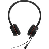 Jabra Evolve 30 II MS Stereo on-ear headset Zwart