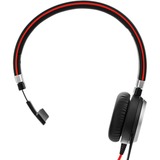 Jabra Evolve 40 UC Mono on-ear headset Zwart/zilver