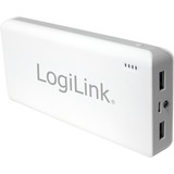 LogiLink PA0086 Mobiler Power Bank, 19.600 mAh powerbank 2x USB
