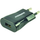 Duracell Single USB 1A Wall charger 230v Zwart