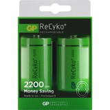 ReCyko+ D 2200 - 2 oplaadbare batterijen