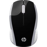 HP Draadloze muis 200 Zwart/zilver, 1000 dpi