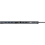 ICY BOX IB-DK2102-C dockingstation Antraciet