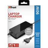 Trust Maxo 90W Laptop Charger for Asus voedingseenheid Zwart, 23390