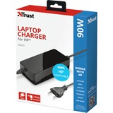 Trust Maxo 90W Laptop Charger for HP voedingseenheid Zwart, 23393