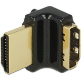 DeLOCK HDMI Female naar HDMI male adapter Zwart