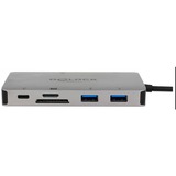 DeLOCK USB Type-C dockingstation 4K Zilver