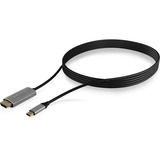 ICY BOX IB-CB020-C - USB-C naar HDMI adapterkabel Zwart, 1,8 meter