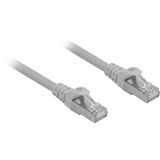 Sharkoon Cat.6a netwerkkabel Grijs, 5 meter, SFTP, RJ-45, Halogeenvrij